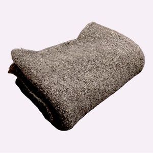 Dark Grey Mens Scarf